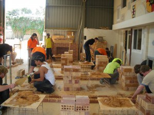 CITB Pre-apprentice students at work