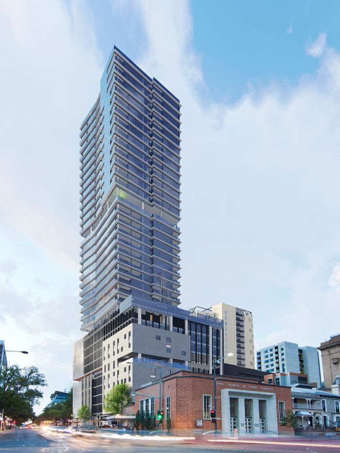 approval for adelaides tallest building