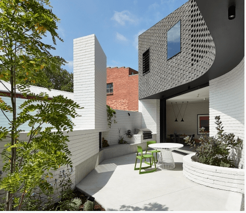 brick house extension