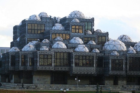 ugly architecture national library kosovo 2