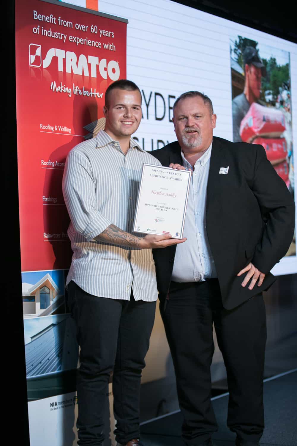 HIA-Stratco South Australia Awards Apprentice Bricklayer 2017 – Hayden Ashby